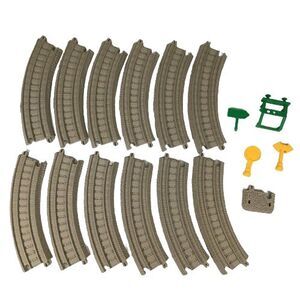 Thomas the Train Trackmaster Curved 7" Bumper Signs Replacement Expansion Track